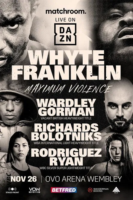 Thomas Carty interpreta a Self en Dillian Whyte vs. Jermaine Franklin