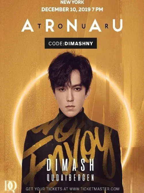 Dimash Kudaibergen interpreta a  en Dimash Kudaibergen - ARNAU Tour in New York