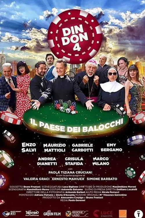 Gabriele Carbotti interpreta a en Din Don 4 - Il paese dei balocchi