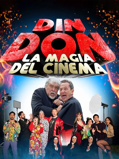 Gabriele Carbotti interpreta a Don Gabriele en Din Don - La magia del cinema