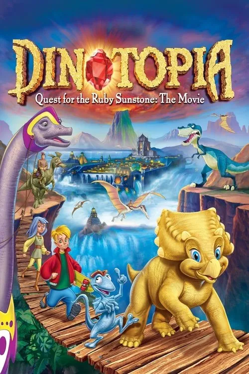 Póster de Dinotopia: En busca del rubí mágico
