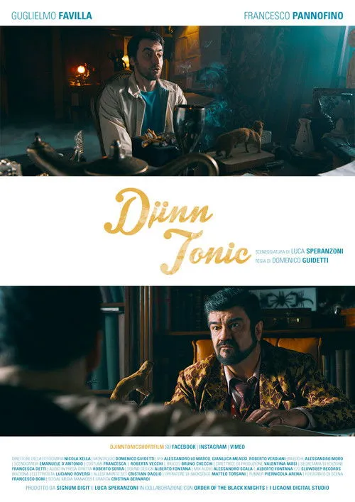 Francesco Pannofino interpreta a Djinn en Djinn Tonic