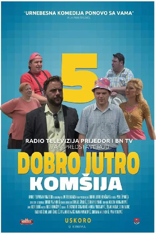 Aleksandar Stojkovic interpreta a Cedomir en Dobro jutro, komšija 5