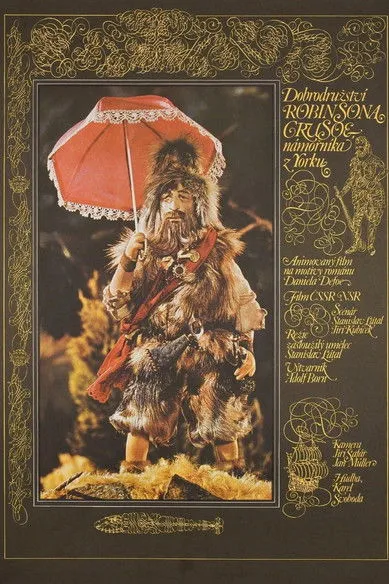 Portada de Dobrodružství Robinsona Crusoe, námořníka z Yorku