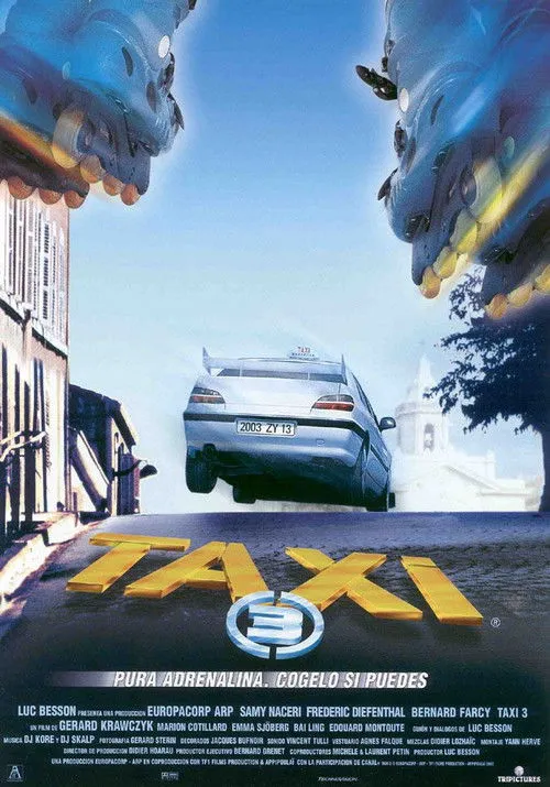 Samy Naceri interpreta a Daniel Morales en Taxi 3