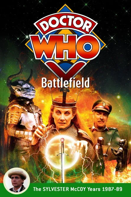 Sylvester McCoy interpreta a The Doctor en Doctor Who: Battlefield