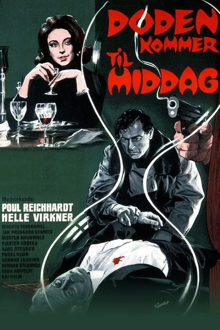 Gunnar Strømvad interpreta a Autoforhandler H. F. Kærgaard en Døden kommer til middag