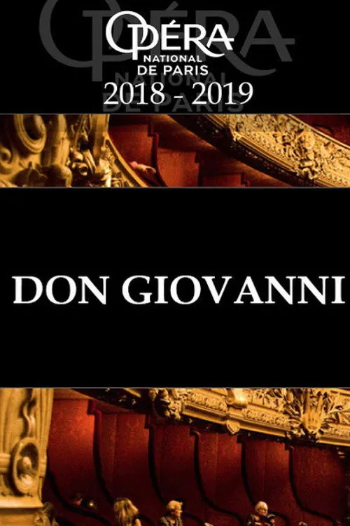 Étienne Dupuis interpreta a Don Giovanni en Don Giovanni - Palais Garnier