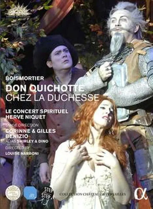 Virgile Ancely interpreta a Montesinos/Merlin/The translator en Don Quichotte chez la Duchesse