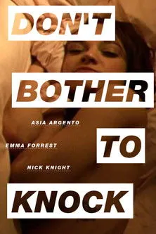 Póster de Don't Bother To Knock
