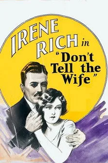 Póster de la película Don't Tell the Wife