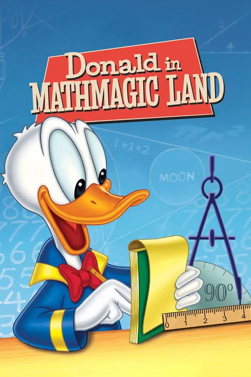 Clarence Nash interpreta a Donald Duck en Donald en el País de las Matemáticas