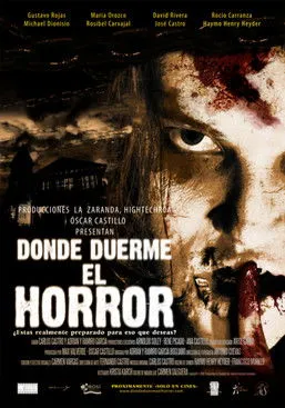 Póster de Donde duerme el Horror
