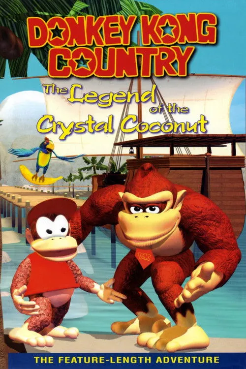 Póster de Donkey Kong Country: The Legend of the Crystal Coconut