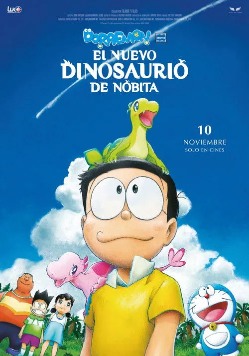 Póster de Doraemon: El nuevo dinosaurio de Nobita