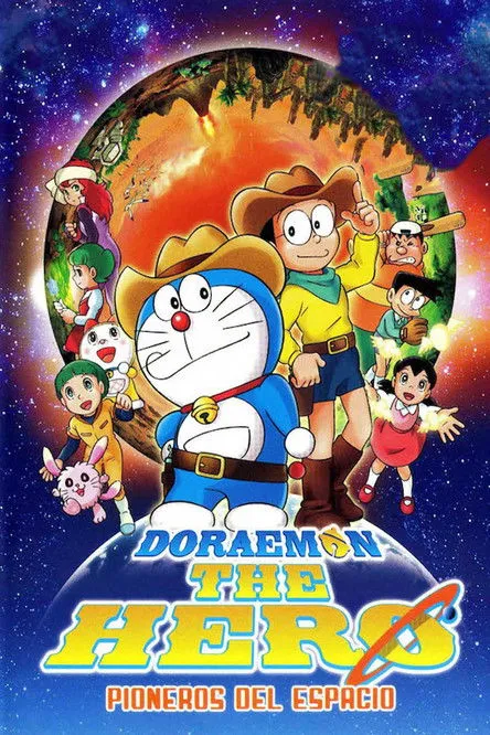 Póster de Doraemon The Hero: Pioneros del espacio