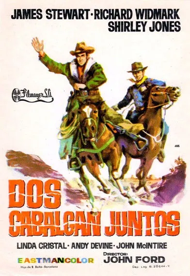 Póster de la película Dos cabalgan juntos
