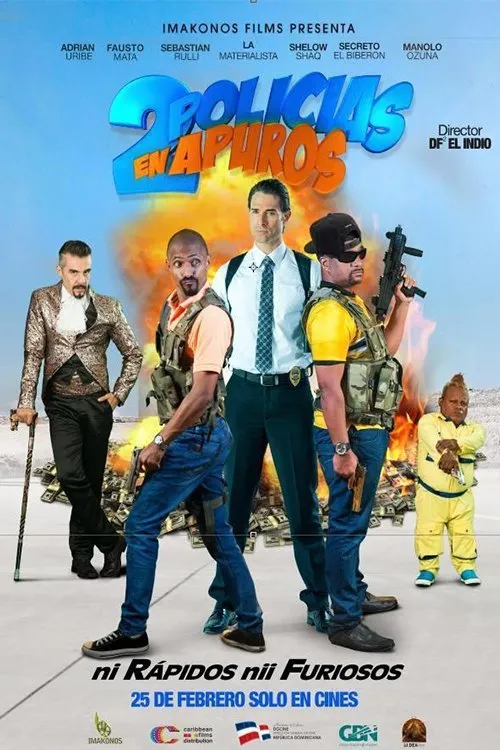 Póster de Dos policías en apuros