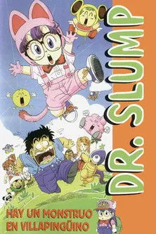 Portada de Dr. Slump: Hay un monstruo en Villapingüino