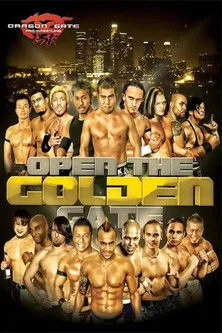 Póster de Dragon Gate USA Open The Golden Gate
