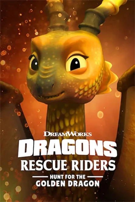 Portada de Dragones al rescate: A la caza del dragón dorado