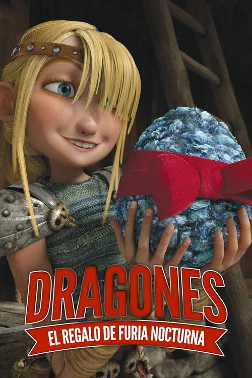Portada de Dragones: El regalo de Furia Nocturna