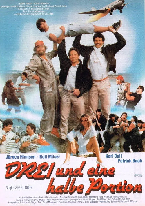 Karl Dall interpreta a Doc, der Bordmechaniker en Drei und eine halbe Portion