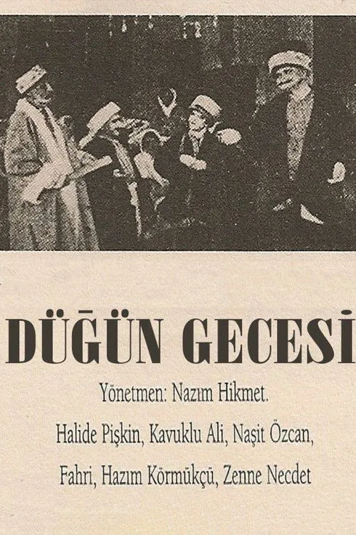 Zeki Alpan interpreta a en Düğün Gecesi
