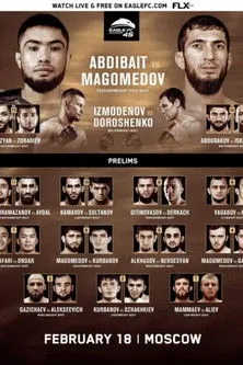Póster de Eagle FC 45: Gitinovasov vs. Magomedov