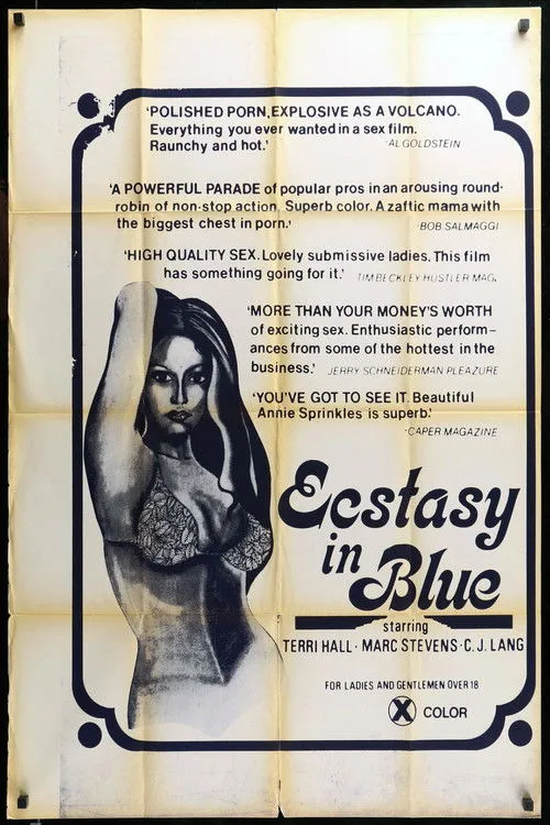 Póster de la película Ecstasy in Blue