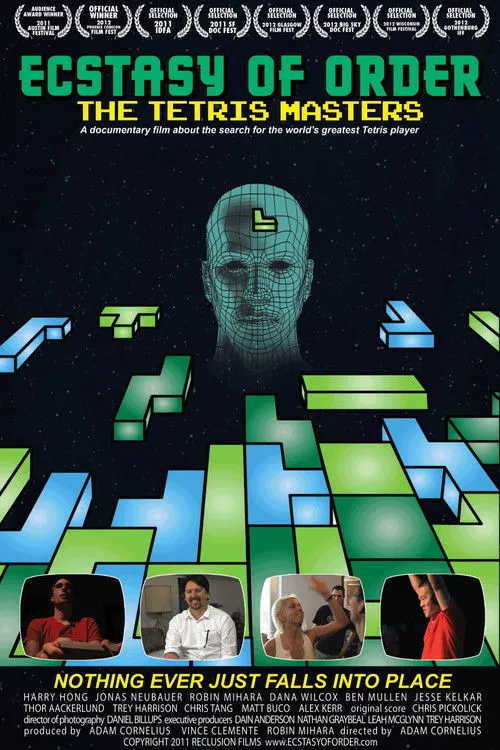 Póster de Ecstasy of Order: The Tetris Masters