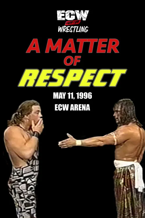 Póster de ECW A Matter of Respect