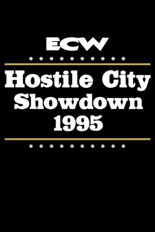 Póster de ECW Hostile City Showdown 1995
