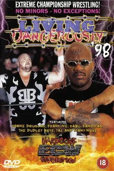 Póster de ECW Living Dangerously 1998