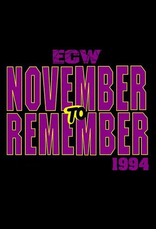 Póster de la película ECW November to Remember 1994