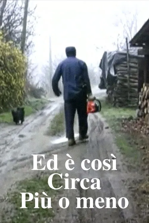 Póster de Ed è così. Circa. Più o meno.