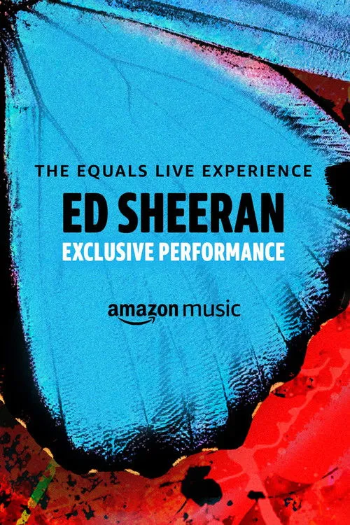 Póster de Ed Sheeran: The Equals Live Experience