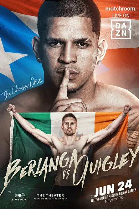 Póster de Edgar Berlanga vs. Jason Quigley