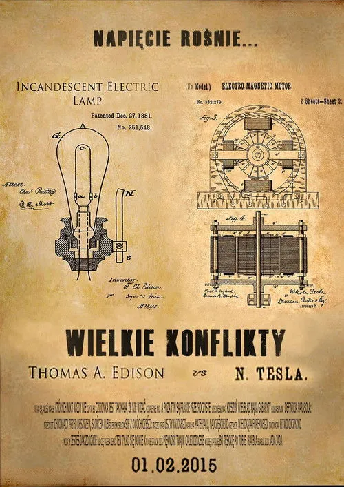 Jan Jurkowski interpreta a Thomas Edison en Edison vs Tesla