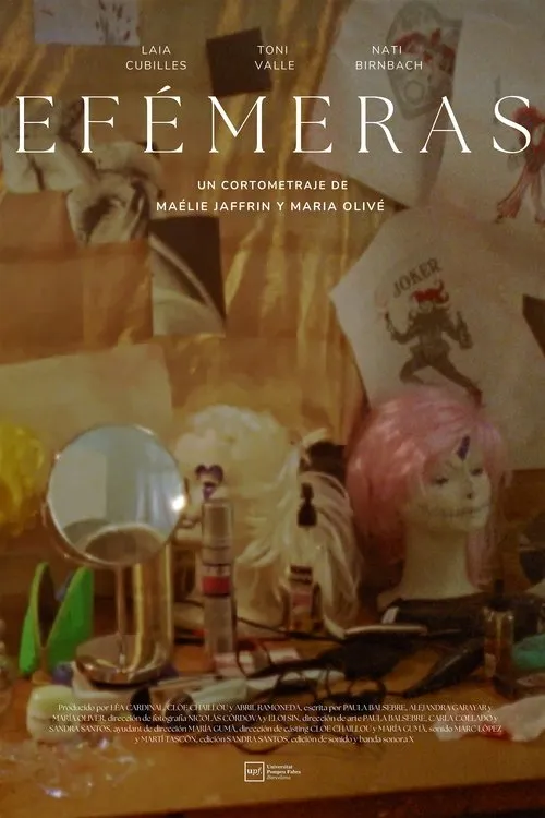 Toni Valle interpreta a Presentador en Efémeras