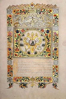 Otz Tollen interpreta a Count de Greuze en Ein Ausgestoßener, 2. Teil: Der ewige Friede