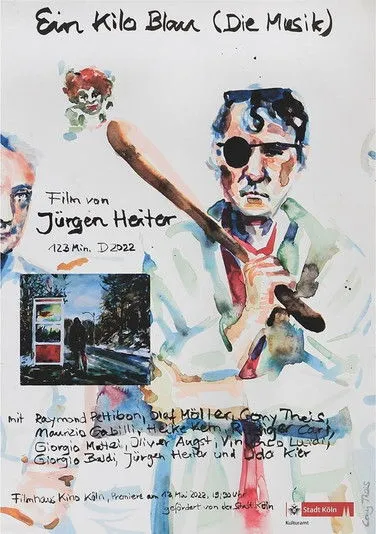 Raymond Pettibon interpreta a en Ein Kilo Blau (Die Musik)