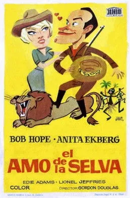 Edie Adams interpreta a Frederica en El amo de la selva