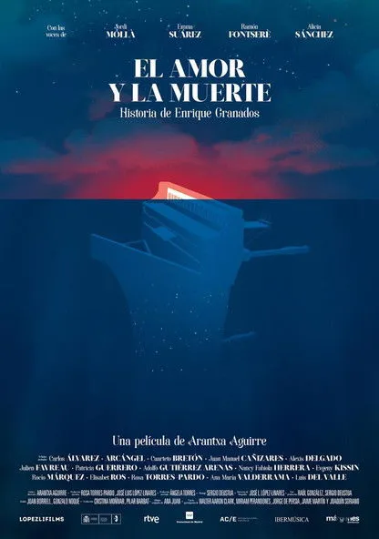 Póster de El amor y la muerte