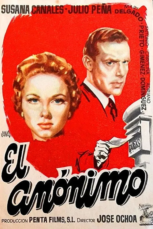 Mary Delgado interpreta a  en El anónimo