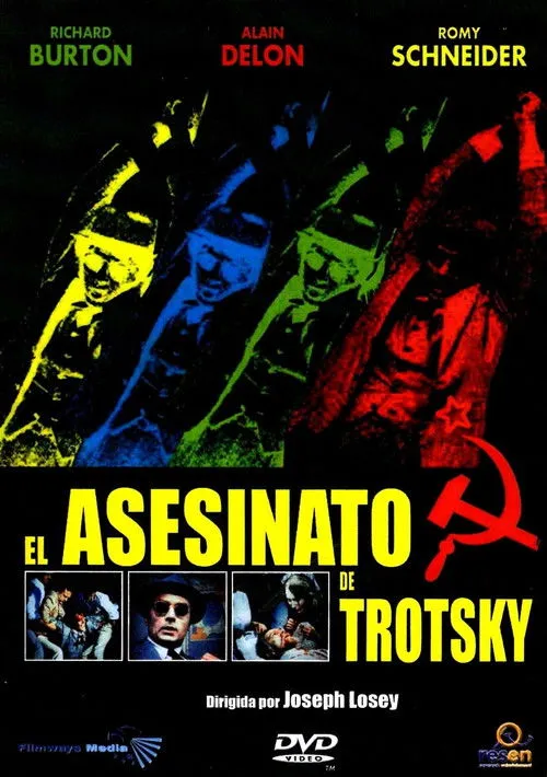 Richard Burton interpreta a Leon Trotsky en El asesinato de Trotsky