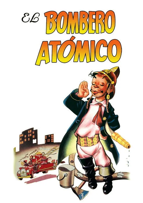 Póster de El bombero atómico