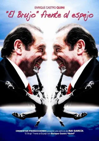 Póster de "El brujo" frente al espejo