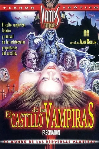 Evelyne Thomas interpreta a Dominique en El castillo de las vampiras