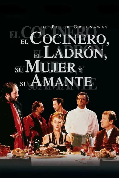 Póster de la película El cocinero, el ladrón, su mujer y su amante